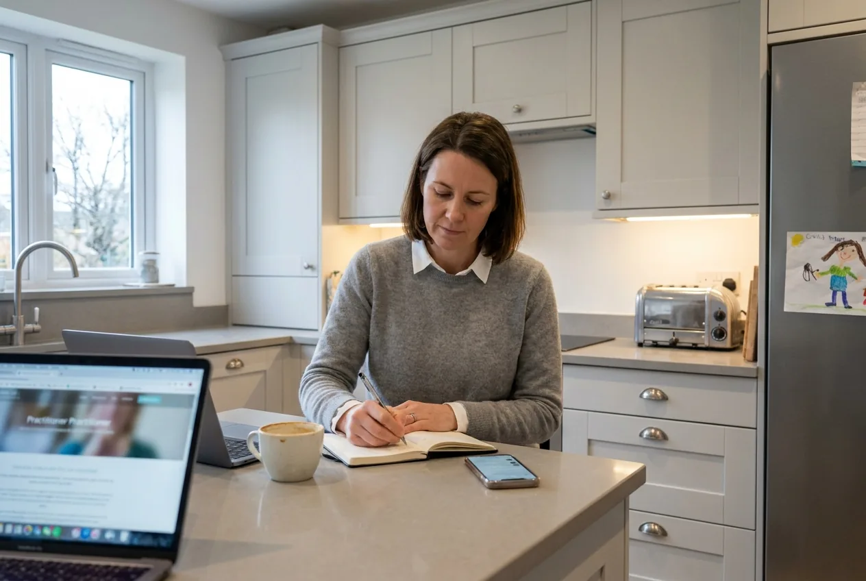 The shift from overwhelmed to prepared often happens quietly, with a notebook and three good questions. This is what having the right framework looks like before you pick up the phone.