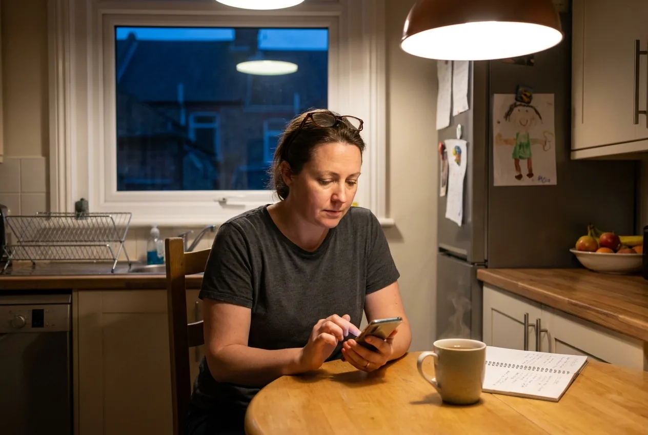 This is usually when it clicks. Not in a consultation or a waiting room, but at the kitchen table in the evening, finally seeing the two paths laid out clearly enough to know which one fits.