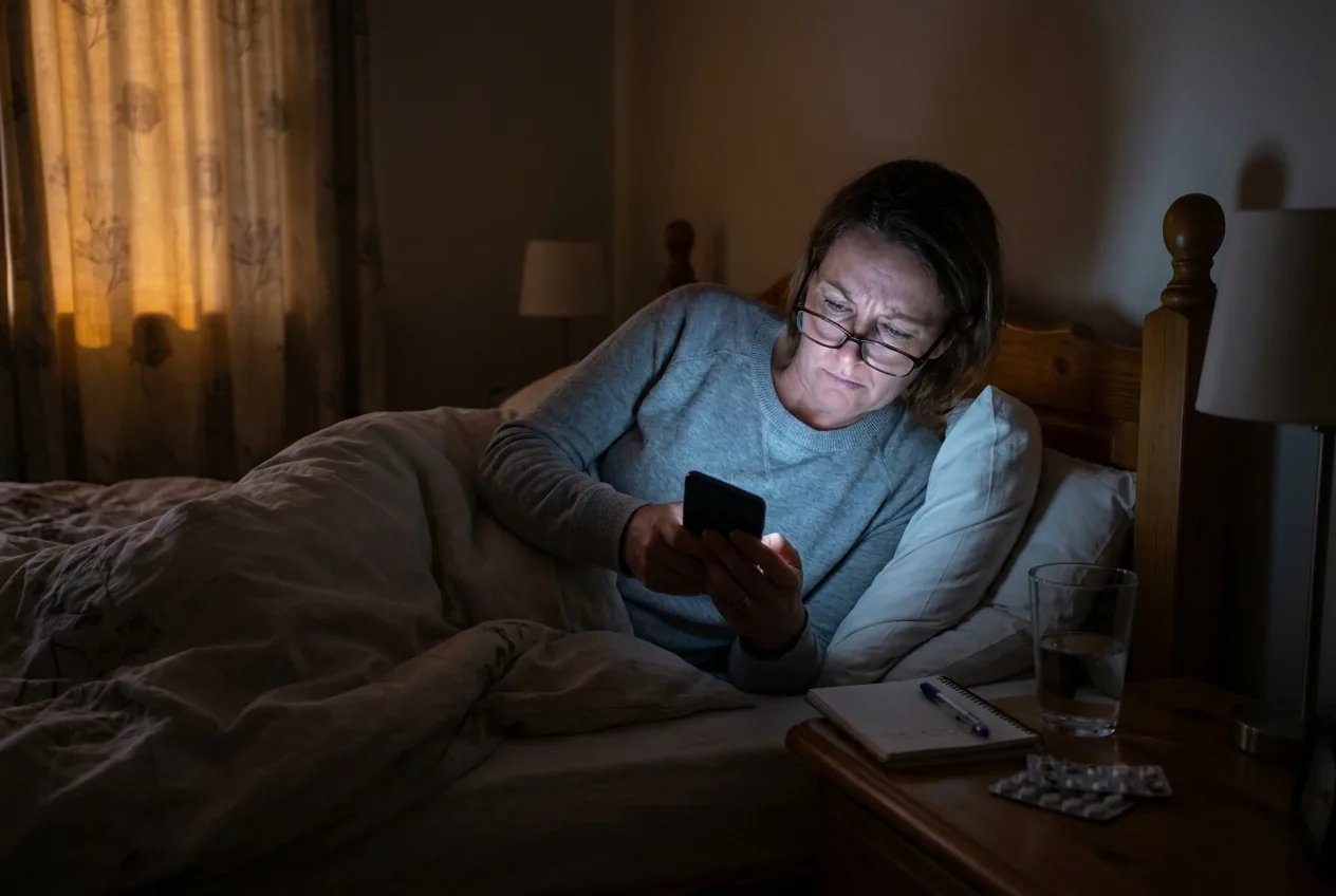 This is what the search looks like at 2am. Not dramatic. Just quiet and persistent. The moment you read something that finally connects what happened to you with what your body has been doing ever since.