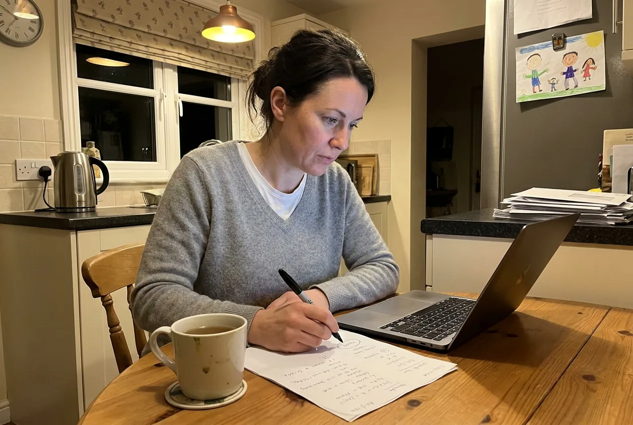 This is where clarity starts. Not in a clinic or on a website, but at the kitchen table with a pen, finally adding up what you've already spent.